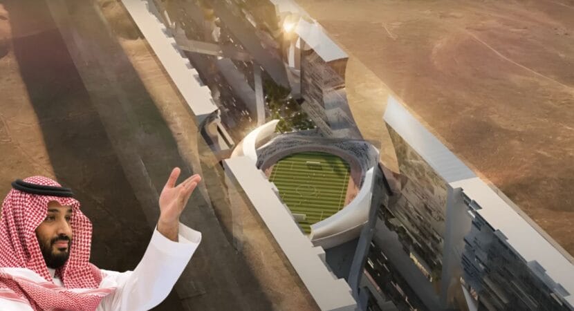 The Line: o futuro a todo vapor no deserto da Arábia Saudita, megaprojeto completa 20% da construção