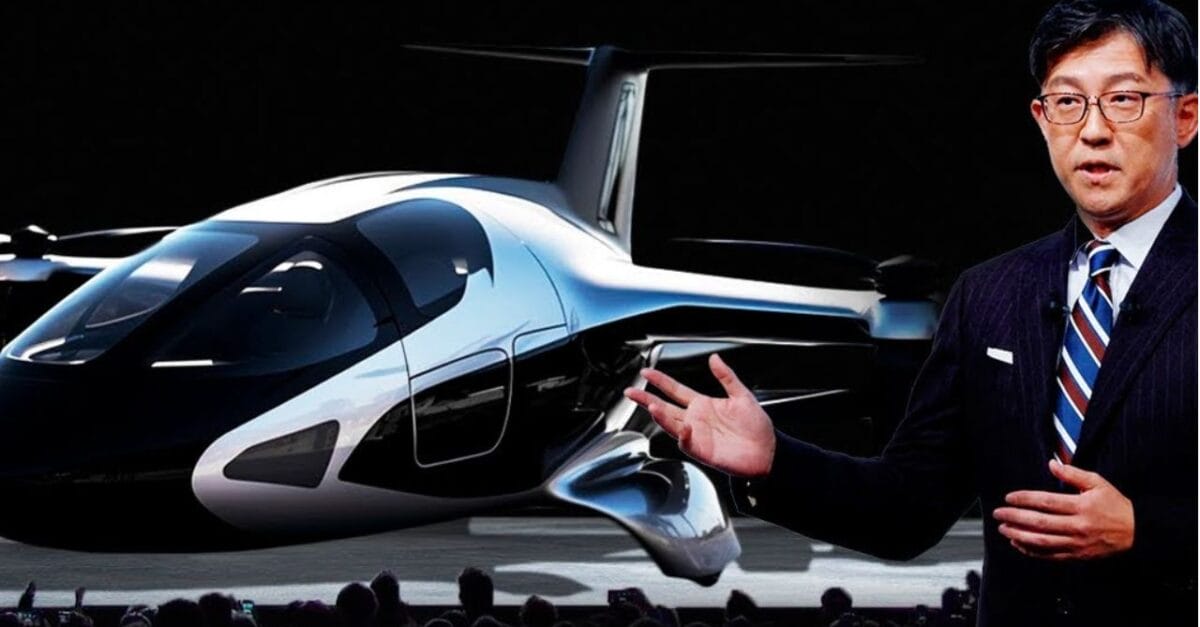 Toyota decola no mercado: montadora está revolucionando mobilidade com novo carro voador, investimento passa de 390 milhões de dólares