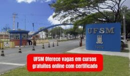 UFSM, Vaga, cursos gratuitos