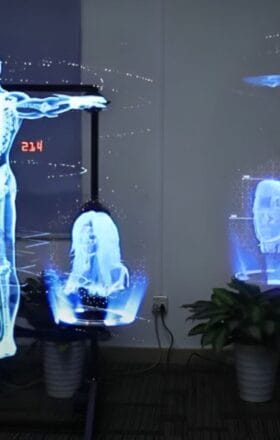 Ventilador de LED que projeta hologramas 3D: a inovação tecnológica que vai revolucionar a publicidade e o entretenimento