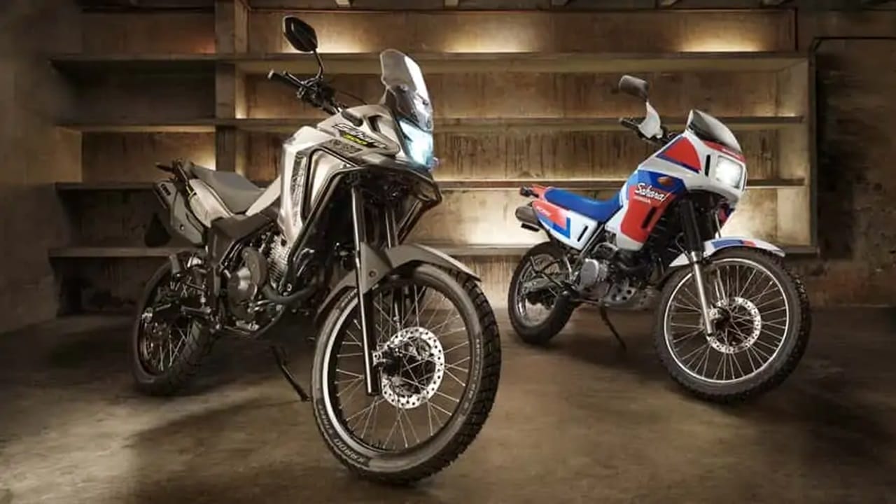 Honda, motocicleta, Sahara