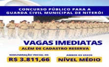 concurso público - guarda municipal - ensino médio - vagas - Rio de Janeiro