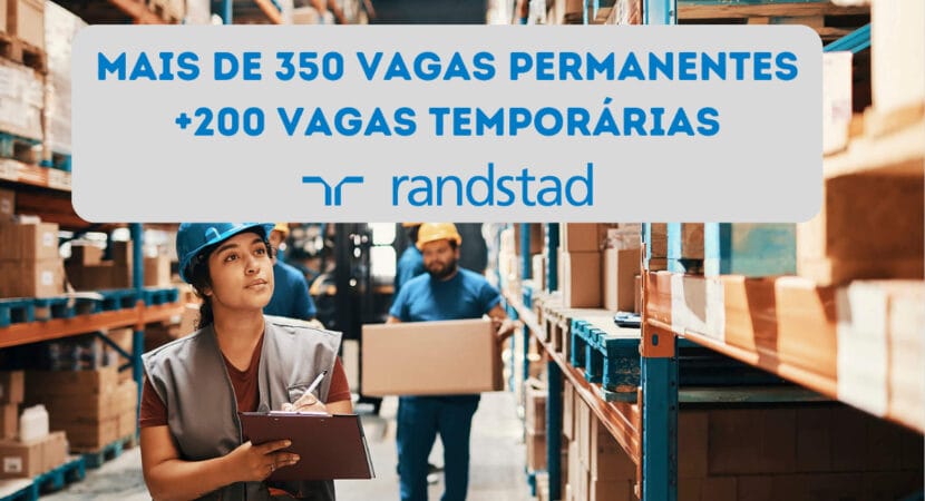 As inscrições já estão abertas e aqueles que possuírem interesse em uma das vagas de emprego temporárias ofertadas pela Randstad, devem enviar o currículo.
