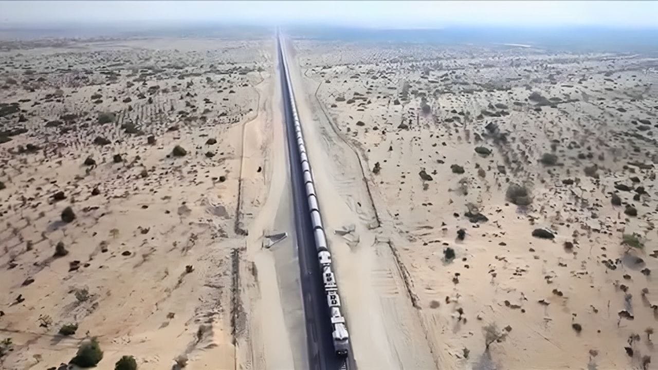 Arábia Saudita e outras nações do Oriente Médio estão investindo em construção de uma imensa ferrovia no deserto