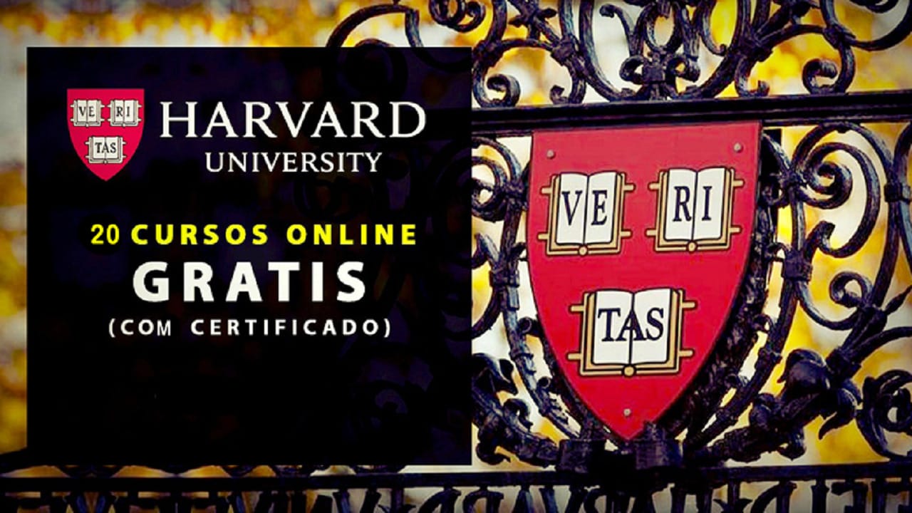 Harvard abre milhares de vagas em cursos online gratuitos com certificado garantido para brasileiros 