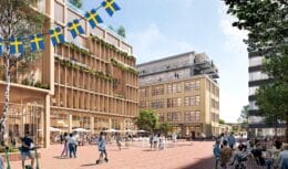 Por que a Suécia está construindo uma cidade de madeira? É o maior projeto de construção do mundo utilizando esse material