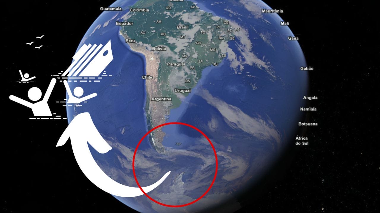 Por que os navios temem passar 'por baixo' da América do Sul? Poucos navios se arriscam