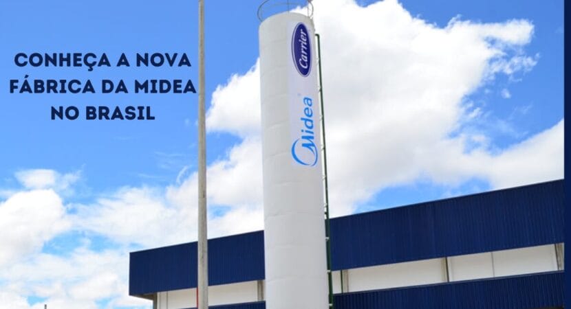 Nova fábrica da Midea em Minas Gerais terá investimento de mais de meio milhão e geração de 500 vagas de emprego.