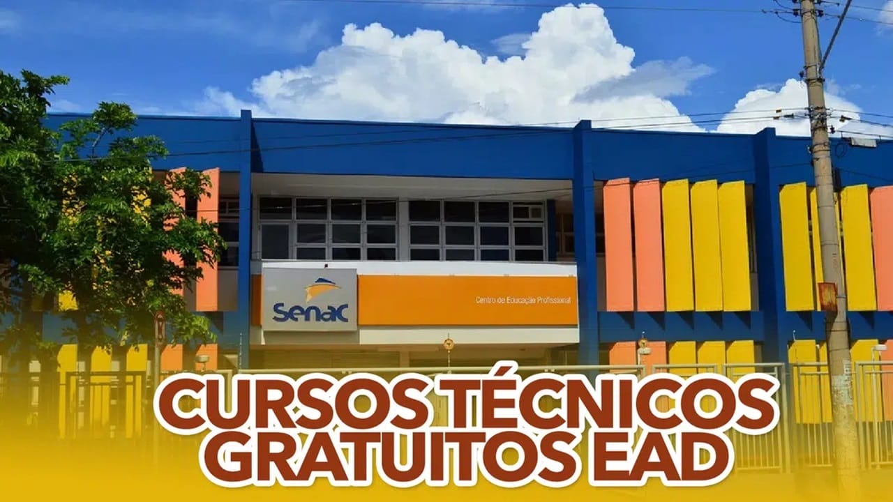 cursos, técnicos, EAD, senac, vagas