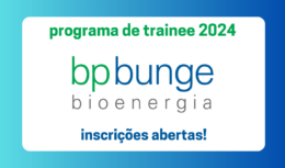 Inscrições abertas para o Programa de Trainee BP Bunge Bioenergia 2024, líder em bioenergia e açúcar no Brasil. Com duração de 12 meses, o programa visa desenvolver jovens talentos para cargos especializados.