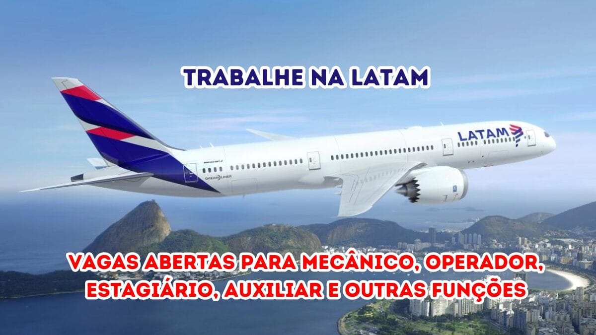 LATAM abre 20 vagas de comandante e promove 72 copilotos para apoiar  crescimento sustentável da aviação no Brasil - Mundo RH