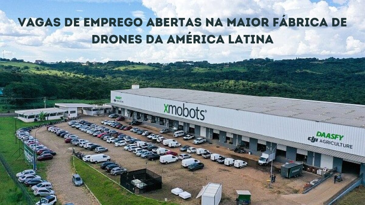 São diversas vagas de emprego disponíveis para trabalho efetivo na fábrica de drones da Xmobots em São Paulo.