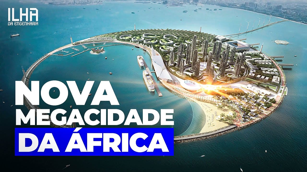África surpreende o mundo megacidade de $6 bilhões sendo construída no mar – a Nigéria revela sua própria Dubai
