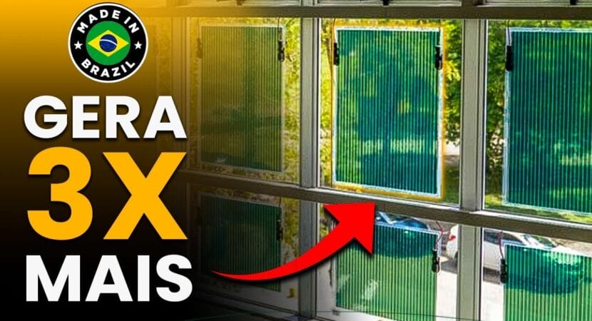 Brasil inova no mercado fotovoltaico com novo painel solar flexível, 3x mais EFICIENTE e mais barato!