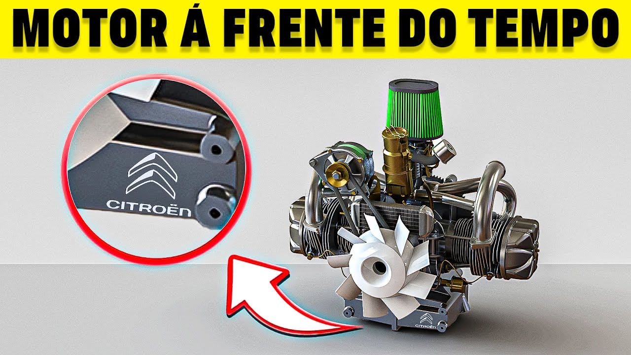 Citroën 2cv esconde um motor misterioso - descubra os segredos do mais curioso propulsor do mundo!