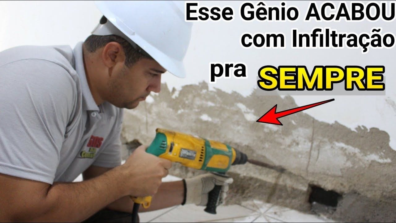 Construção: pedreiro ensina solução definitiva para infiltração na parede