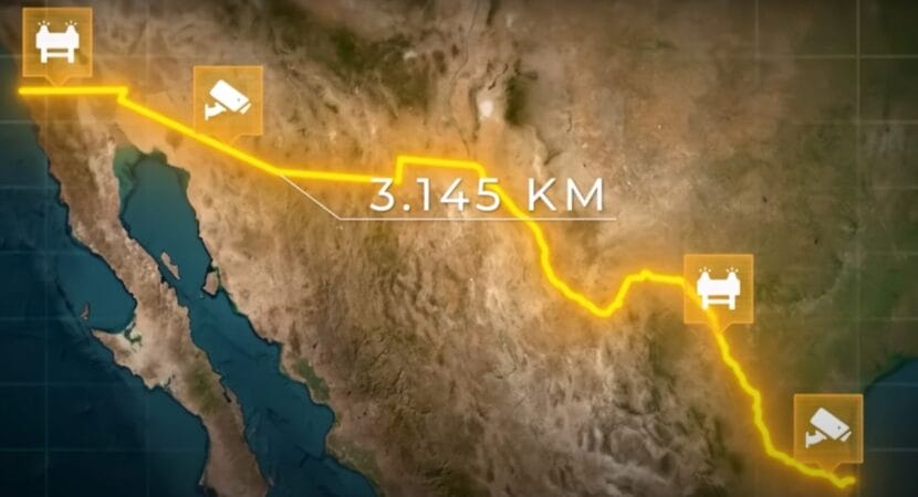 Desafios da imigração: a dura jornada para cruzar a fronteira México e Estados Unidos
