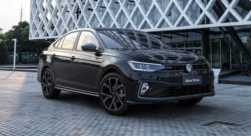 Desempenho e estilo em foco com o Volkswagen Virtus Exclusive, tem potencial para ultrapassar Corolla em vendas no Brasil