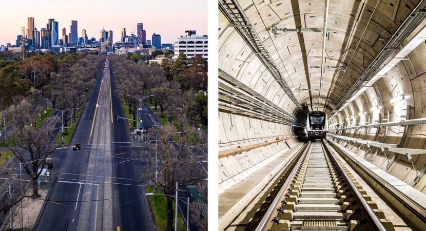 Futuro nos trilhos: Austrália lança projeto de ferrovia de US$ 125 bilhões em Melbourne com 90 km de extensão