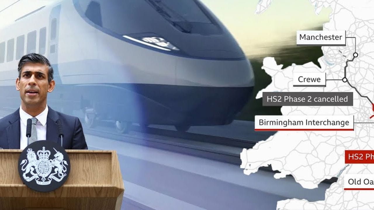 O desmantelamento do HS2: um retrocesso na ferrovia do Reino Unido