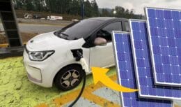 Quantas placas solares são necessárias para carregar um carro elétrico totalmente de graça?
