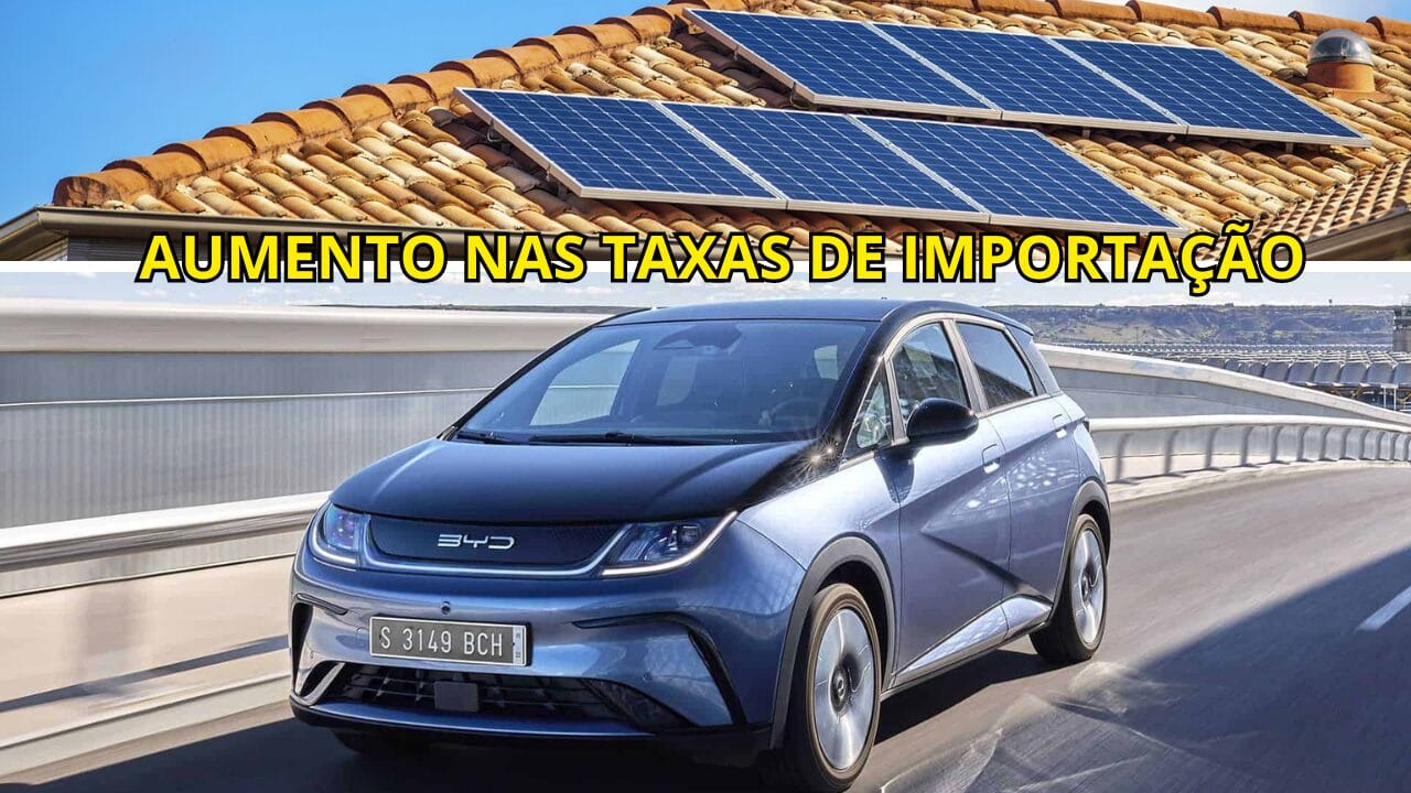 O Governo Federal iniciou a taxação gradual em veículos elétricos e painéis solares para financiar incentivos fiscais na indústria automotiva.