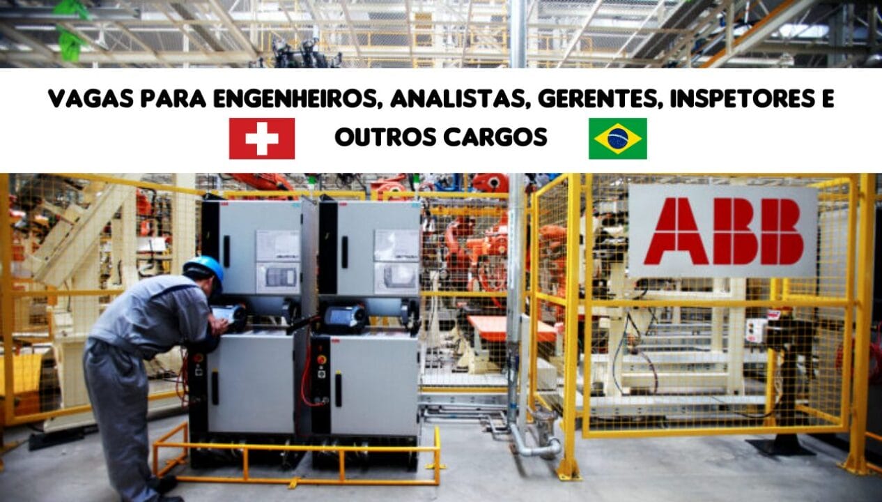 Com sede na Suíça, a ABB está expandindo sua equipe no Brasil e abriu diversas vagas de emprego para profissionais com experiência.