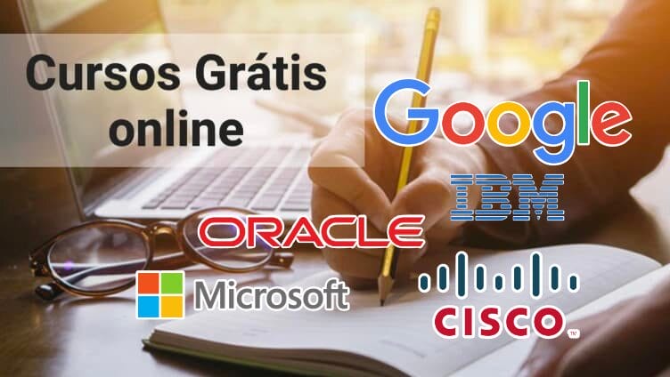 cursos - grátis - google - cisco - microsoft - cursos online - EAD - Oracle - IBM