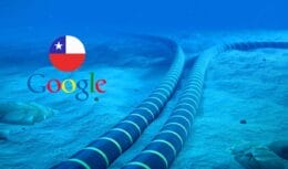 O governo do Chile e o Google firmaram parceria para construir o "Projeto Humboldt", um cabo submarino de fibra ótica.