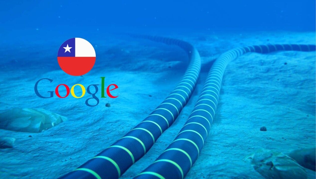 O governo do Chile e o Google firmaram parceria para construir o "Projeto Humboldt", um cabo submarino de fibra ótica.