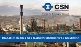 As vagas de emprego ofertadas pela Companhia Siderúrgica Nacional (CSN) são para atuar em vários projetos espalhados pelo Brasil.