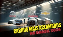 Conheça os novos lançamento de carros da Chevrolet, Toyota, Honda, Peugeot e Mitsubishi mais aguardados no Brasil em 2024