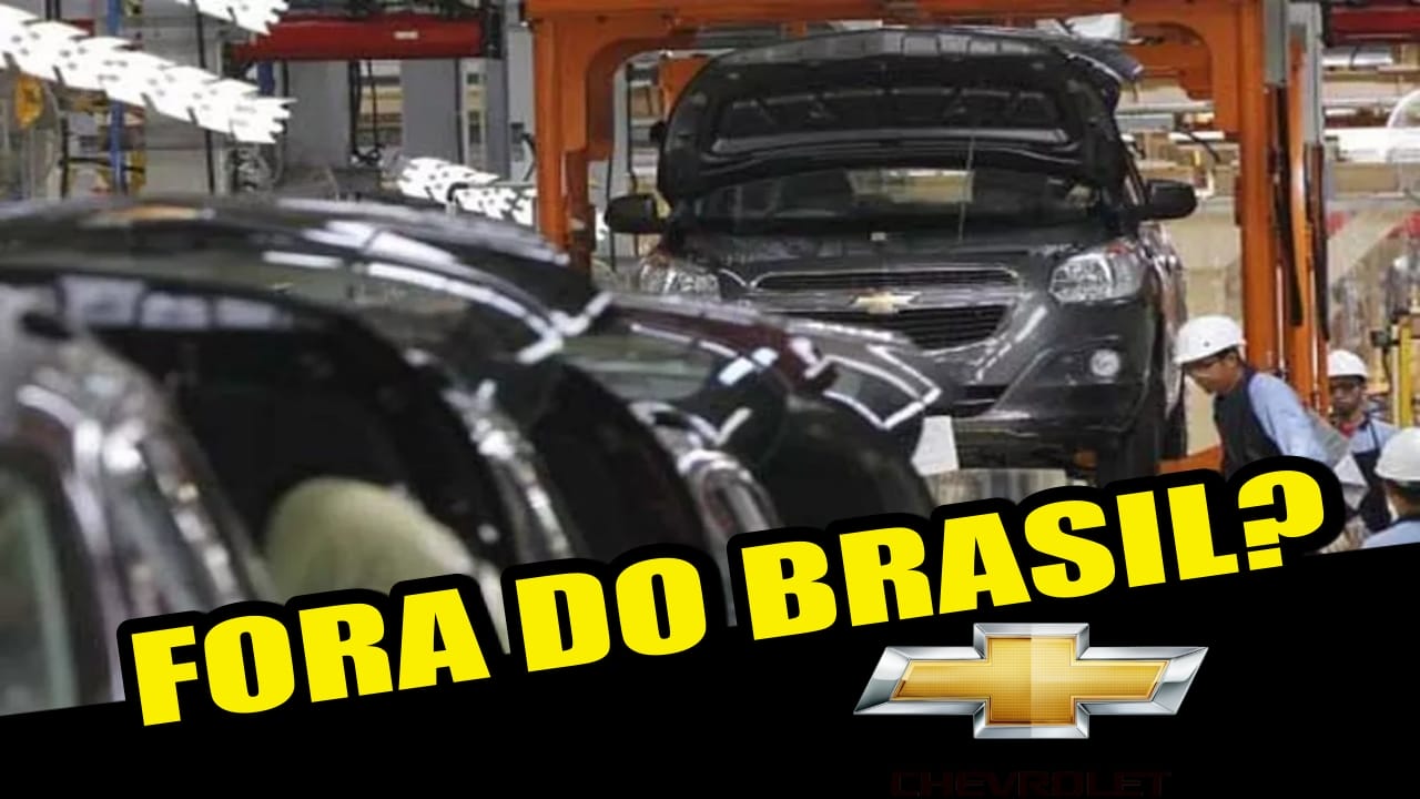 FUTURO SOMBRIO da CHEVROLET no Brasil: Vai parar produção, fechar fábricas e sair igual a Ford?