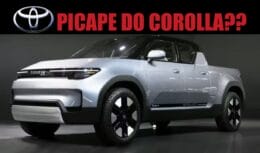 Conheça a nova picape Corolla da Toyota com motor hibrido flex inédito no Brasil!