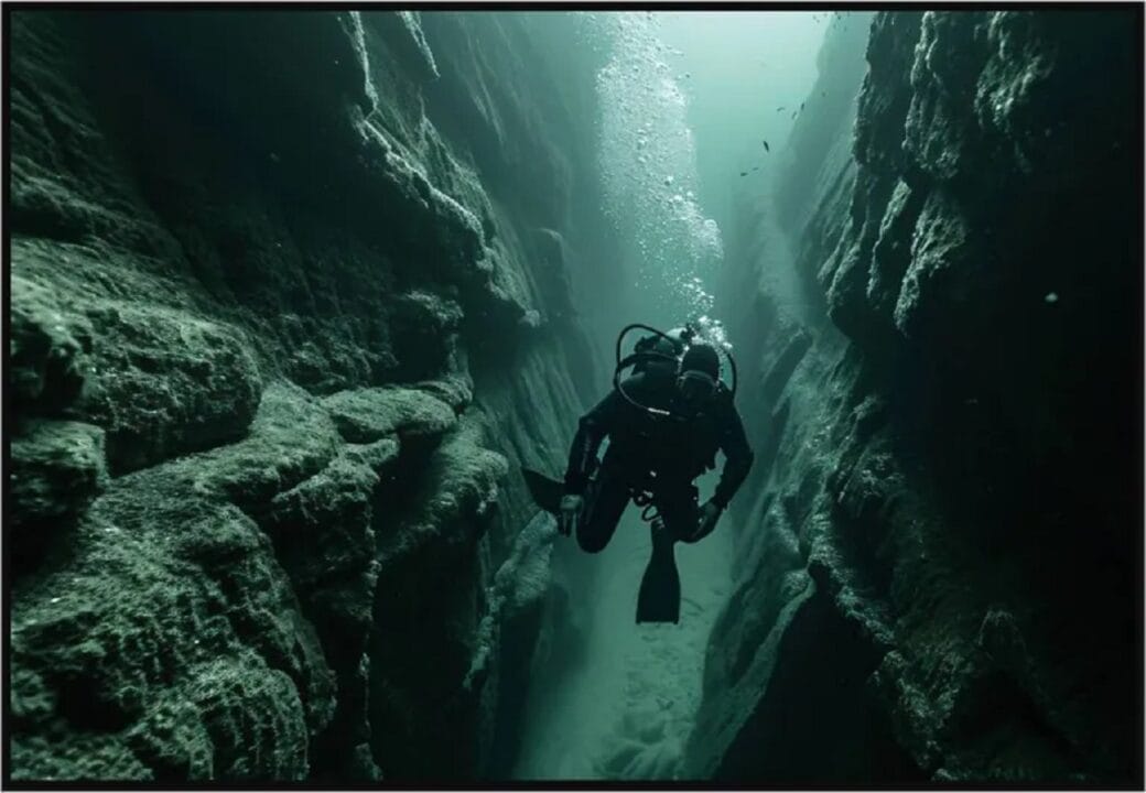 Cânion subaquático COLOSSAL com 10 km de largura é encontrado nas profundezas do mar mediterrâneo!