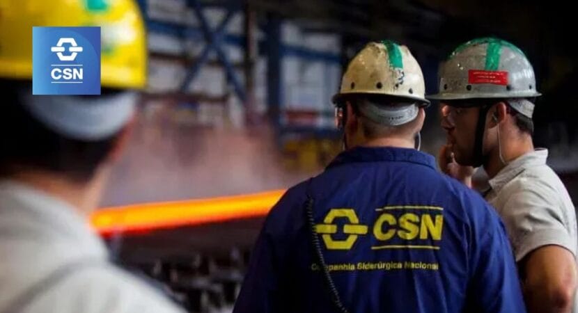 Companhia Siderúrgica Nacional (CSN) anuncia novas vagas de emprego, oportunidades para operador de máquinas, vendedor, técnico de manutenção e mais 