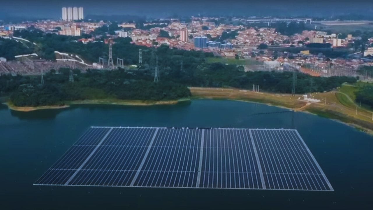 Governo paulista inaugura maior usina solar flutuante do Brasil na represa Billings em São Paulo