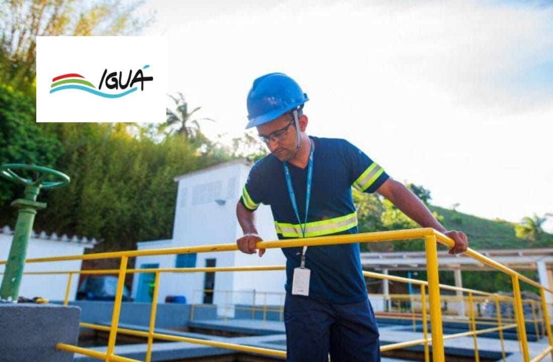Iguá Saneamento anuncia 143 vagas de emprego, oportunidades para encanador, operador de volante, técnico de eletromecânica e mais