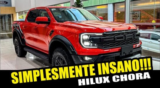 Conheça a nova Ranger Raptor 2024 da Ford: a picape mais insana do brasil que aterrorizou a Toyota Hilux