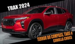 Chevrolet TRAX: o novo SUV brasileiro que veio para substituir o falecido Cruze, promete ser o terror do Compass, Taos e Corolla Cross no Brasil