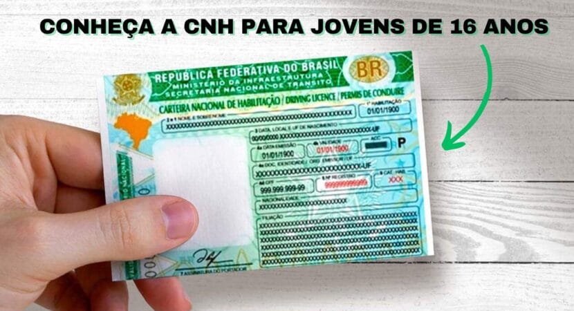 Novo projeto de Lei planeja permitir que jovens brasileiros que tenham, no mínimo, 16 anos tirem a sua primeira CNH.