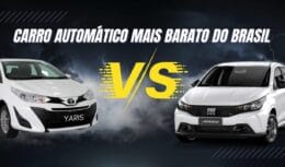 Carros automáticos para comprar em 2024: Saiba quais são as 10 melhores opções de preços no mercado do Brasil.