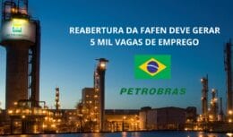 A FAFEN-PR, fábrica de fertilizantes da Petrobras, será reaberta no primeiro semestre de 2024, gerando 5 mil vagas de emprego.