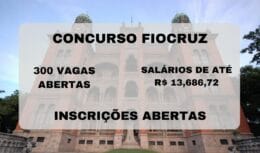 As vagas de emprego disponíveis no concurso público Fiocruz são destinadas para candidatos de nível superior.