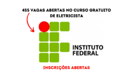 As vagas no curso gratuito de eletricista do Instituto Federal são para aqueles com ensino fundamental completo!