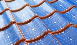 Telha solar - energia - fotovoltaica