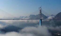A ponte arranha-céu construida pela China, redefine os limites da engenharia civil e atrai olhares do mundo inteiro