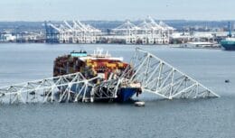 puente - baltimore - estados unidos - estados unidos - buque de carga - medio ambiente
