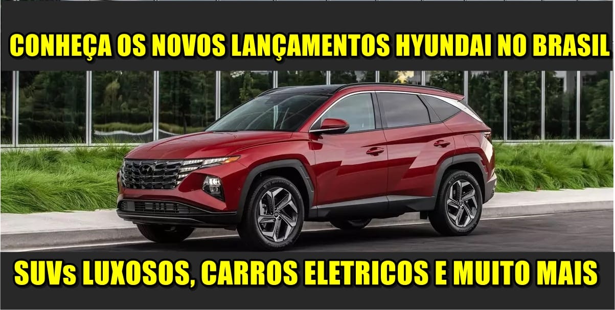 carros - SUV - carros elétricos - Hyundai - lançamentos -