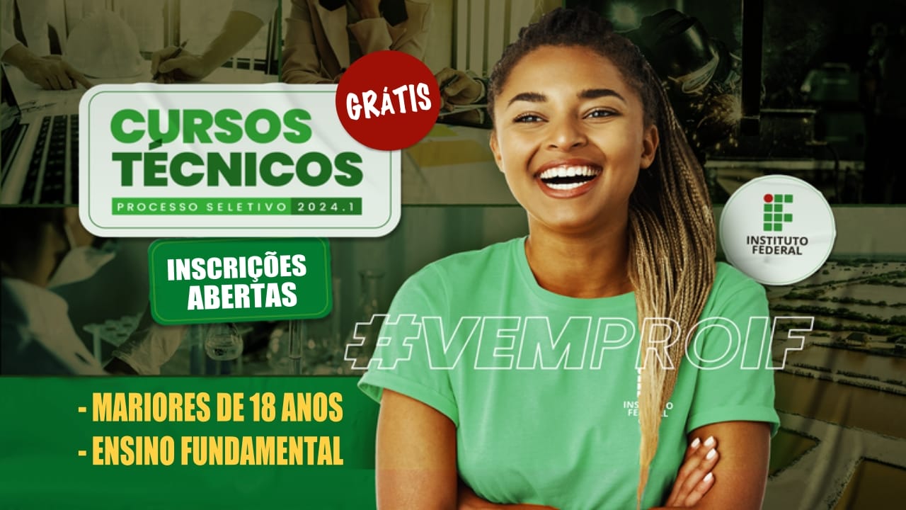 senac - cursos gratuitos - cursos técnicos - cursos profissionalizantes - EAD - Instituto Federal - IF